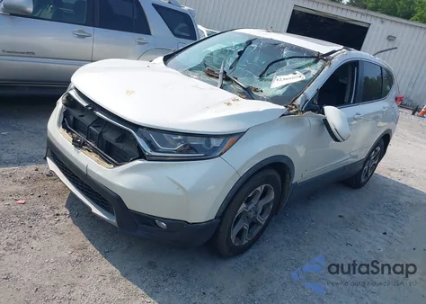 2017 Honda Cr-V Ex-L/Ex-L Navi from USA, damaged, VIN 5J6RW1H81HL001961